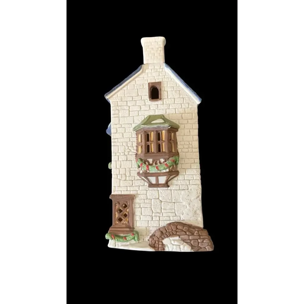 VTG 1988 Dept 56 ORIGINAL “The Wool Shop” Dickens Village #59242 Hand Painted